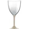 Image de 20 Verres maxi avec pieds - Taupe
