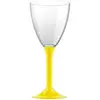 Image de 20 Verres avec pieds - Jaune