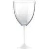 Image de 20 Verres maxi avec pieds - Blanc