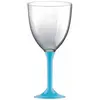 Image de 20 Verres maxi avec pieds - Turquoise
