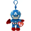 Image de Ty 34004 Captain America - Marvel- Key Clip - Soft