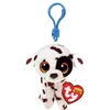 Image de Ty Beanie Boo's Clip Luther Dalmatian, 7cm
