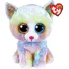 Image de Peluches Ty Heather Le Chat Multicolore - Douceur et Éclat Pastel - Neuf