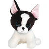 Image de TY Beanie Boos Glubschi Portia Terrier chien noir blanc peluche petite 15cm