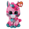 Image de TY Licorne 15 cm rose/bleu avec yeux scintillants Peluche Gumball