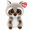 Image de ty 36375 Figurine en peluche Beanie Boos - raton laveur Oakie, 15 cm