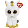Image de TY BEANIE BOOS PEGASUS - licorne blanche 24cm 36825