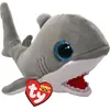 Image de Ty 37376 - Shark Finnegan Shark - Peluche Beanie Boos - 15 cm