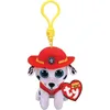 Image de TY - Paw Patrol Pendentif en peluche (8,5cm) Marshall