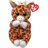 Image de Ty Beanie Babies Bellies Girafe Tippi, 15cm