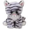 Image de TY 42304 Tabby Cat Millie, Chat gris 15cm, Beanie Babies, Peluche tigrée