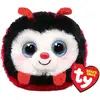 Image de Ty Izzy Ladybug Doudou Puffies - Extra soft