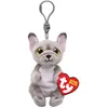Image de Ty Beanie Babies Bellies Clip Wilfred Dog, 10cm