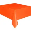 Image de Nappe plastique RECTANGLE, Orange