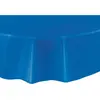 Image de Nappe plastique RONDE   bleue roy RONDE