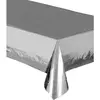 Image de Nappe plastique rectangle 2,74m METALLISEE Argent
