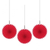 Image de Suspension Rosace Rouge x5