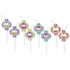 Image de 8 Pailles Flexibles Cupcake