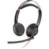 Image de POLY Blackwire 5220 Casque Avec fil Arceau Appels/Musique USB Type-A Noir, Rouge - Neuf