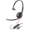 Image de Poly Blackwire 3210 - Casque - Arceau - Appels et musique - noir - monophonique - numérique