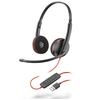 Image de POLY Blackwire 3220 Casque Avec fil Arceau Appels/Musique Noir - Neuf