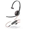 Image de POLY Blackwire 3215 Casque Avec fil Arceau Appels/Musique USB Type-A Noir - Neuf