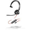 Image de POLY 3310 Casque Avec fil Arceau Appels/Musique USB Type-C Noir - Neuf