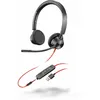 Image de POLY 3325 Casque Avec fil Arceau Appels/Musique USB Type-A Noir