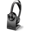 Image de POLY Voyager Focus 2 UC Casque Avec fil &sans fil Arceau Bureau/Centre d'appels USB Type-C Bluetooth Socle de chargement Noir
