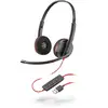 Image de POLY Blackwire C3220 Casque Avec fil Arceau Bureau/Centre d'appels USB Type-A Noir - Neuf