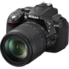 Image de Nikon D5300 + AF-S DX NIKKOR 18-105mm Kit d'appareil-photo SLR 24,2 MP CMOS 6000 x 4000 pixels Noir - Neuf