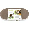 Image de Griffoir en carton Catit Senses 2.0 Oval Scratcher, blanc / brun env. 24 x 49 x 3,5 cm