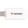 Image de Clé Usb Verbatim Plectra 256 Go Usb-c 3.0 Blanc