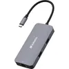 Image de Verbatim Adaptateur Hub Usb-C - Hdmi/Usb-C /Eternet/2Xusb-A 3.0 Aluminiowy/Aluminum 32150