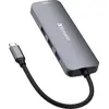 Image de Verbatim Adaptateur Hub Usb-C - 2Xhdmi/ 3Xusb-A/Sd/Microsd/Usb-C Aluminiowy/Aluminum 32151