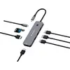 Image de Verbatim CMH-08 USB Type-C 5000 Mbit/s Argent - Neuf