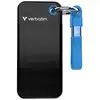 Image de Verbatim Pocket SSD 2 To USB Type-C 3.2 Gen 2 (3.1 Gen 2) Noir, Bleu - Neuf