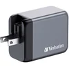 Image de Verbatim Gan 65W2Xusb-C/Usb-A chargeur secteur + adaptateur Eu/Uk/Us Gnc-65 32201