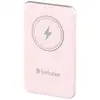 Image de Verbatim Charge 'n' Go Lithium Polymère (LiPo) 5000 mAh Recharge sans fil Rose - Neuf