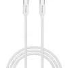 Image de Cable Verbatim Essentials Sync & Charge USB-C 100W 3m (Blanc) #2POURCENT