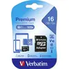 Image de Verbatim - Carte mémoire flash (adaptateur microSDHC/SD inclus) - 16 Go - classe 10 - microSDHC