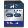 Image de Verbatim Pro 64 Go SDXC UHS Classe 10 - Neuf
