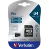 Image de Carte mémoire Micro SD Verbatim Pro U3 - 64Go avec adaptateur #2POURCENT