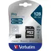Image de Verbatim microSDXC Pro 128GB Class 10 UHS-I avec adaptateur