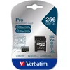 Image de Verbatim microSDXC Pro 256GB Class 10 UHS-I incl Adapter