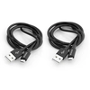 Image de Verbatim 48874 câble USB USB 3.2 Gen 1 (3.1 Gen 1) 1 m Micro-USB A USB A Noir - Neuf