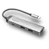 Image de Adaptateur USB 3.0 Type C Verbatim vers HDMI, USB Type C et A (Argent) #2POURCENT
