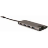 Image de Verbatim Adaptateur Hub Usb-C - Usb-C/ 3Xusb-A 3.0/Hdmi/Eternet/Sd/Microsd Aluminiowy/Aluminum 49142 Hub Usb-C - Usb-C/ 3Xusb-A 3.0/Hdmi/Eternet/Sd/Microsd Aluminiowy/Aluminum 49142