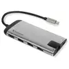Image de Verbatim 49142 station d'accueil USB 3.2 Gen 1 (3.1 Gen 1) Type-C Noir, Argent - Neuf