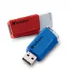 Image de Verbatim Clés USB Store 'n' Click 2 x 32 Go Rouge / Bleu - Neuf